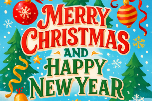 Merry Christmas Happy New Year 2025 web